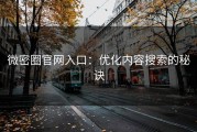 微密圈官网入口：优化内容搜索的秘诀