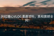 网红糖心VLOG遭遇爆料，真相震撼全网！